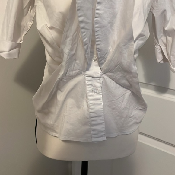 The Look Tie Front Button Down - Picture 6 of 9